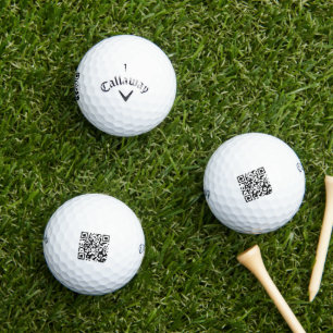 QR Code Golf Balls