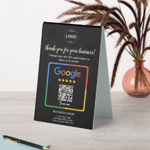 Qr Code Google Reviews Business Logo