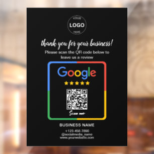 Qr Code Google Reviews Business Logo