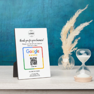 Qr Code Google Reviews Business Plaque