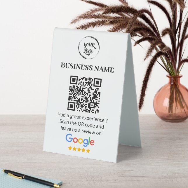 Qr Code Google Reviews Business Review (In SItu (Table))