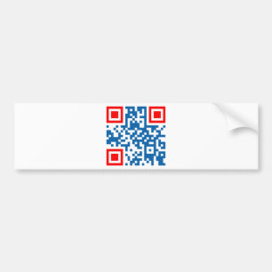 QR-Code-Hrvatska Bumper Sticker