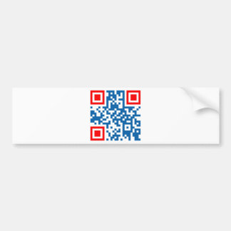 QR-Code-Hrvatska Bumper Sticker