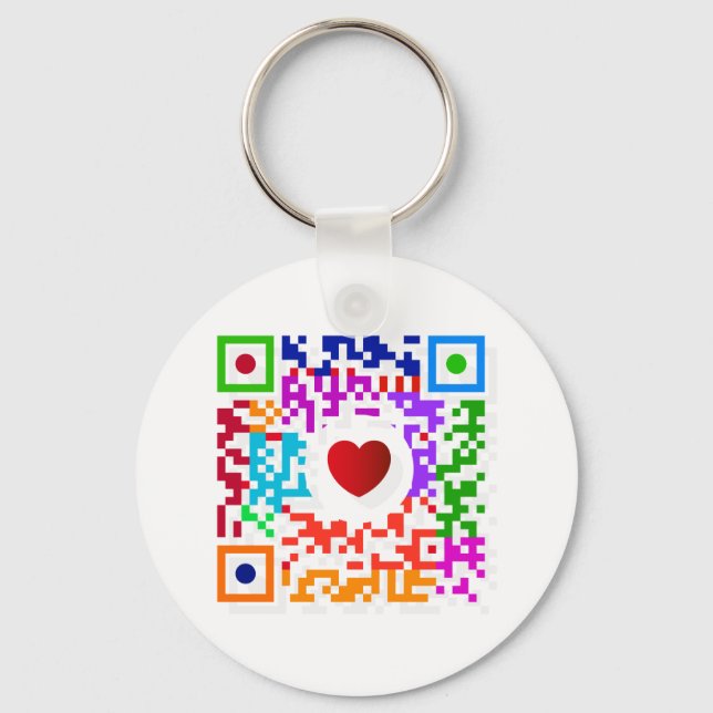 QR-Code Key Ring (Front)