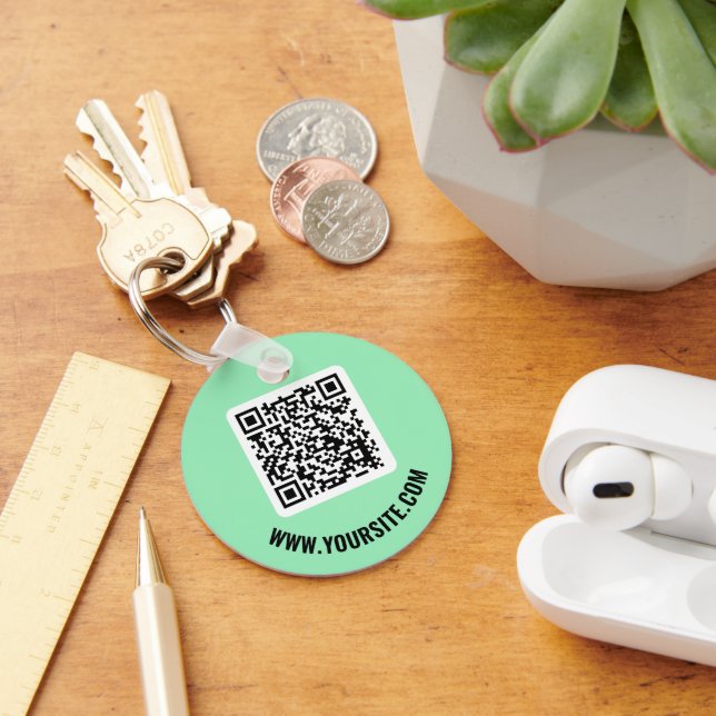 QR Code Keychain (Desk)