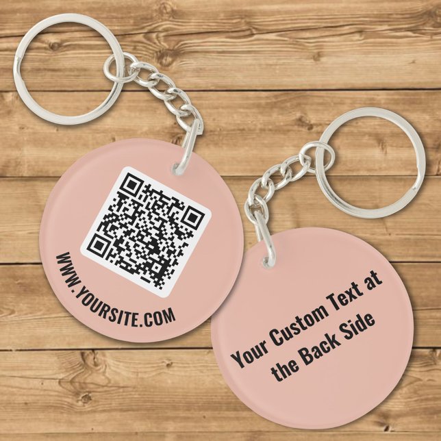 QR Code Keychain (Creator Uploaded)