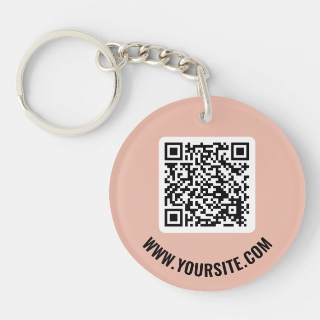 QR Code Keychain (Front)