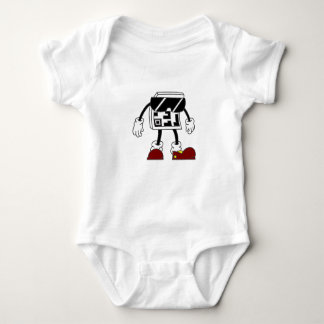 QR Code Man: Scan the Future Baby Onepiece  Baby Bodysuit
