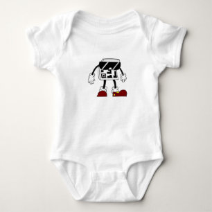 QR Code Man: Scan the Future Baby Onepiece  Bodysuit
