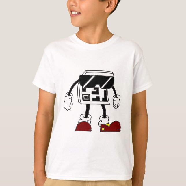 QR Code Man: Scan the Future Tee (Front)