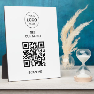 QR Code Menu Create Your Own Contactless Modern Plaque
