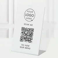 QR Code Menu | Logo Contactless Modern