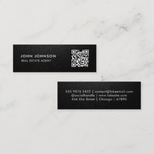 QR Code Mini Business Card