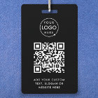 QR Code | Modern Black Business Logo Event