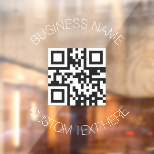 QR Code Modern Custom Business Promotion