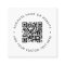 QR Code | Modern Minimal Simple White Professional