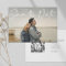 QR code Modern Script Save The Date Wedding