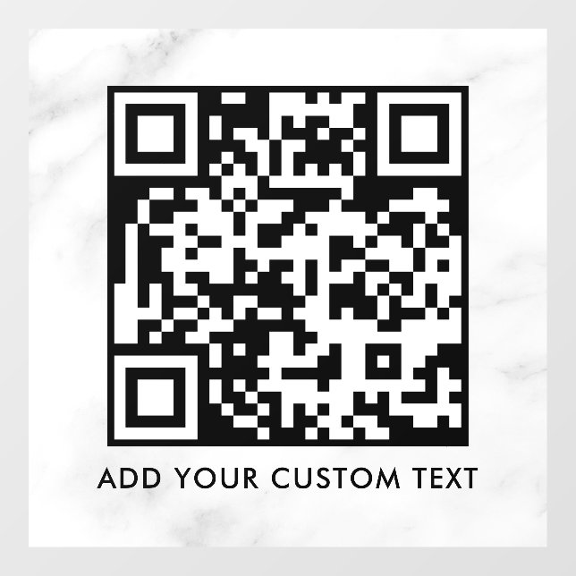 QR Code | Modern Simple Stylish Scannable  (Sheet)