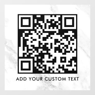 QR Code Modern Simple Stylish Scannable