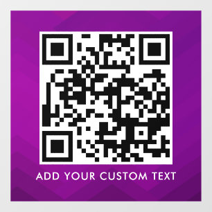 QR Code Modern Simple Stylish Scannable