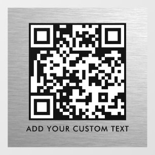 QR Code Modern Simple Stylish Scannable