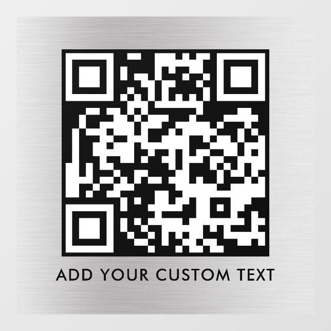 QR Code | Modern Simple Stylish Scannable  (Sheet)