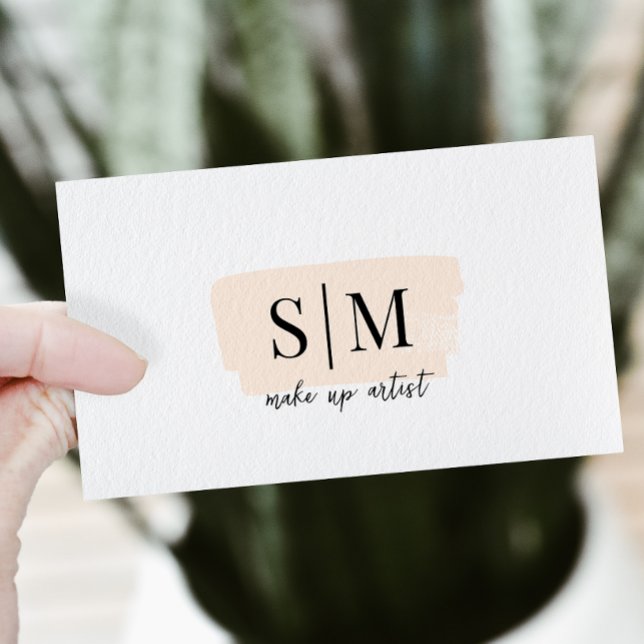 QR Code Monogram Business Card (Creator Uploaded)