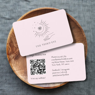 QR Code- Moon Eye Yoga Reiki Wellness Business Card