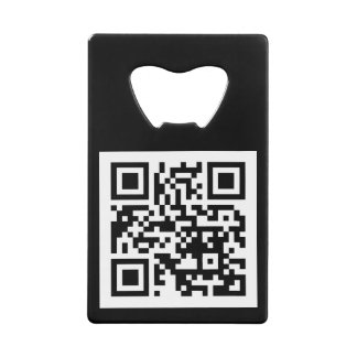 QR Code Only Stainless Steel Bottle Opener