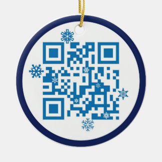 QR Code Ornament - Merry Christmas!!