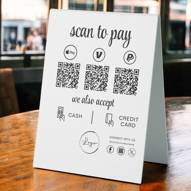 QR Code Payment - Scan to Pay Business Logo (Creator Uploaded)