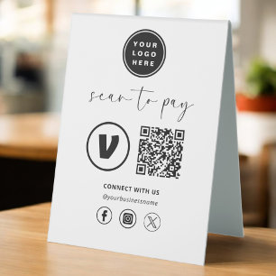 QR Code Payment - Scan to Pay Business Logo