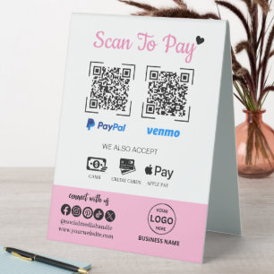 QR Code Payment Scan to Pay Venmo Paypal