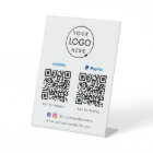 QR Code Payment | Venmo Paypal Scan to Pay Logo