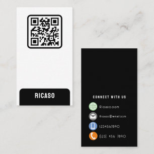 QR Code Personalised Business Card