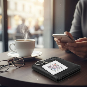 QR Code Personalised Keychain