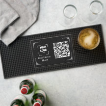 QR Code - Personalised Logo and Text Custom