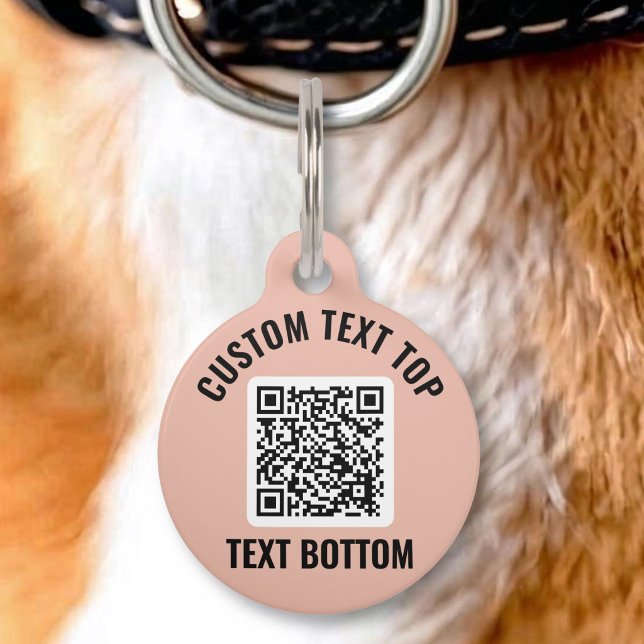 QR Code Pet ID Tag (Creator Uploaded)