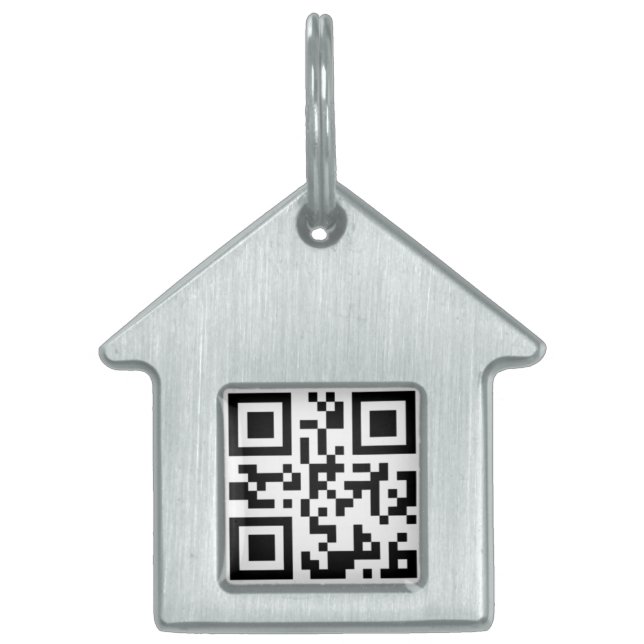 QR CODE PET TAG (Front)