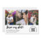 QR Code Photo Collage Wedding Save the Date