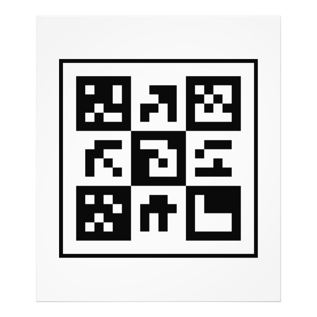qr code photo print (Front)