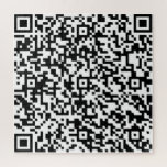 QR Code Puzzle Your Special Personalised Gift<br><div class="desc">Puzzle with Your QR Code - Image or Logo - Resize and Move or Remove / Add Elements - Image / text with Customisation Tool. Make your unique puzzles gift. Please see my others projects / designs. You can also transfer this designs to more than 1000 Zazzle products. Good Luck...</div>