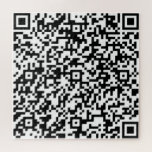 QR Code Puzzle Your Special Personalized Gift<br><div class="desc">Your QR Code Puzzle with Your Unique Surprise Message / Information with QR Code Scan Info - Image / or add your Logo - Photo / Text / more - Resize and Move or Remove / Add Elements - Image / text with Customization Tool. Choose Color / size / font....</div>