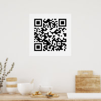 QR Code (Quick Response Code) - Black White