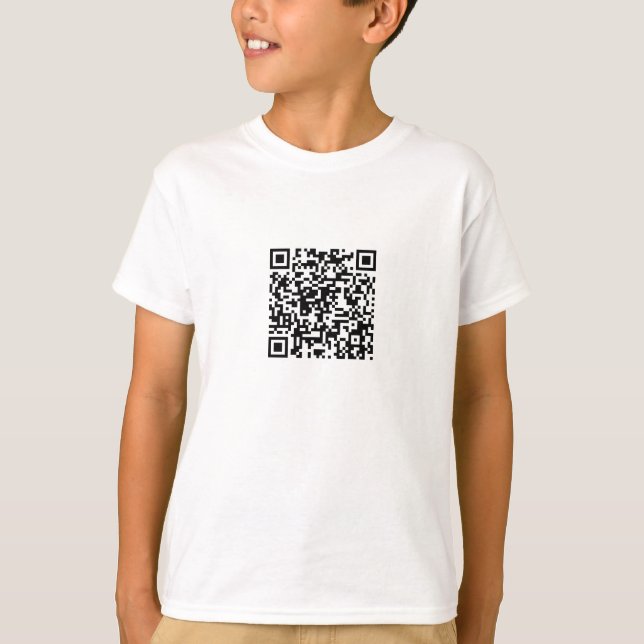 QR code (Read description) T-Shirt (Front)