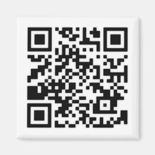 Qr Code RickRoll Gif Magnet