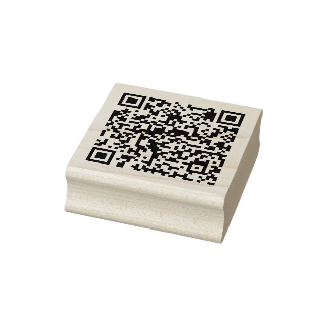 Qr Code Rubber Stamp (Stamp)