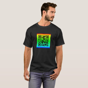 QR Code® Saying: EVERYTHING WILL BE OK T-Shirt