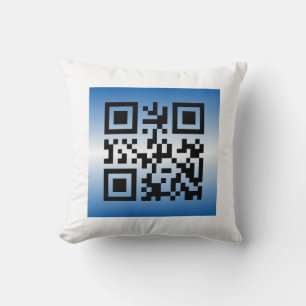 QR Code® Saying: HAPPY HANUKKAH Cushion