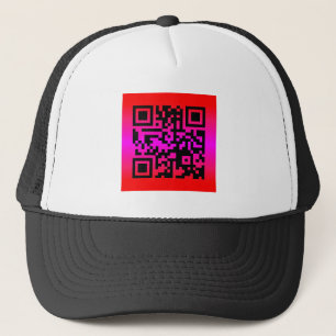 QR Code® Saying: HAPPY MOTHER’S DAY Trucker Hat